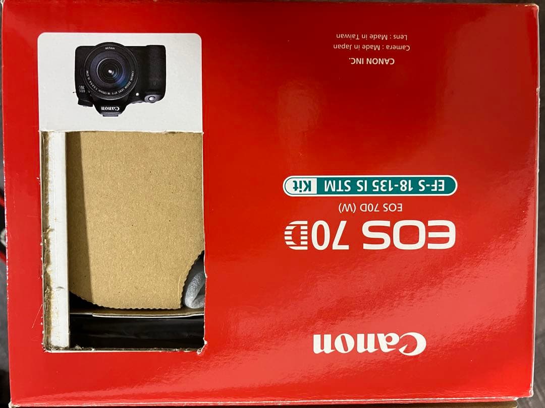 デジタルカメラ Canon EOS70D 18-135 kit