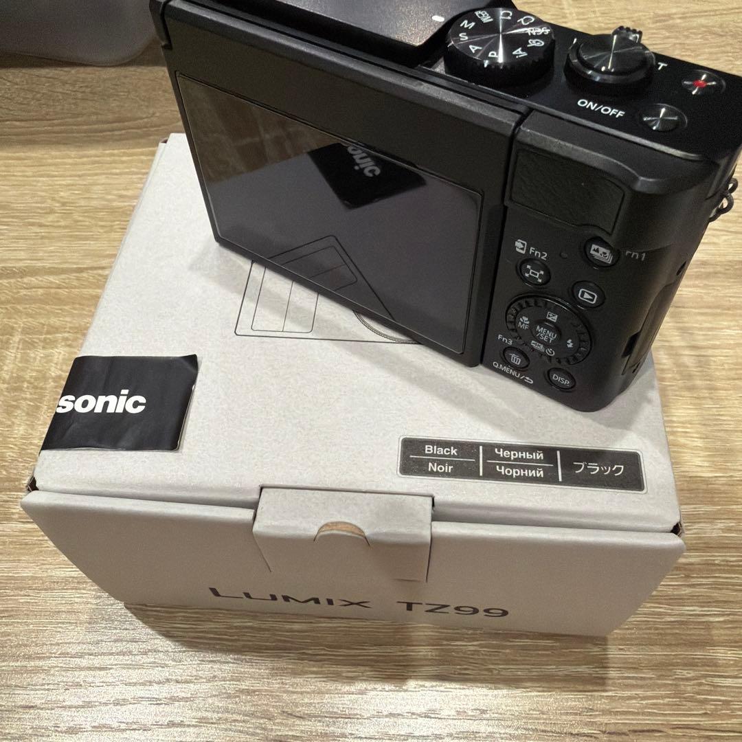 Panasonic Lumix TZ99 ブラック128GB SDカード付き