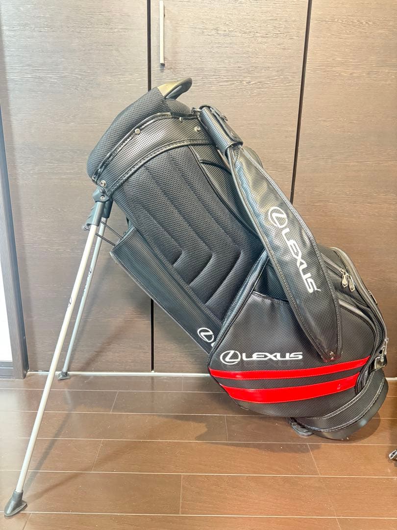 Lexus キャディバッグ 非売品　ブラック/レッド