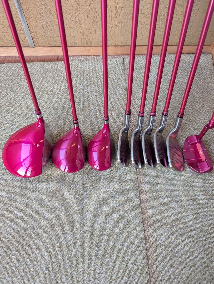 ワークスゴルフ Bisser レディースクラブ　9本セット　送料無料
