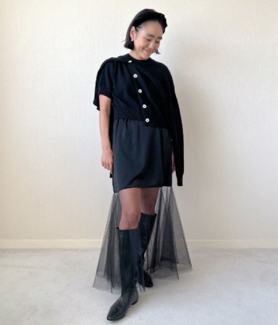 COUDRE ニットカーディガン ブラック