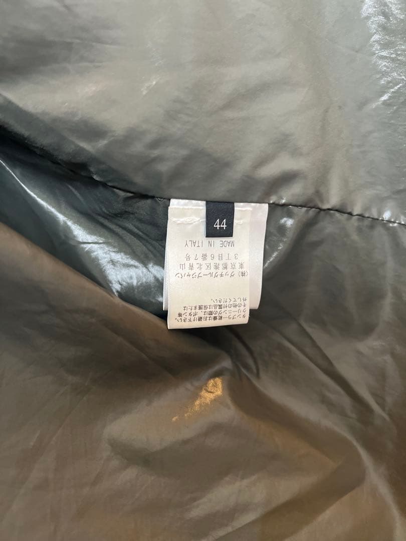 グッチGUCCIブラックナイロンジャケット フード付き44