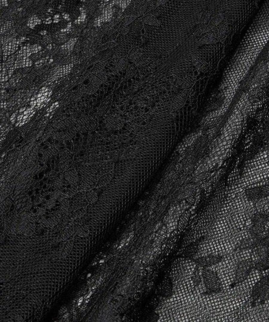 新品未使用　アルアバイル　レースBOHOブラウス　ブラック　ルルウィルビー