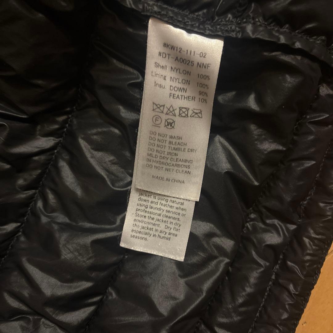 DANTON グレーダウンジャケット Lサイズ