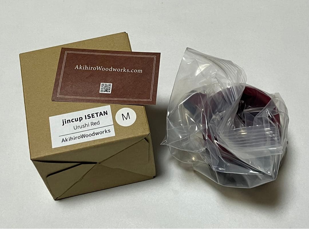 伊勢丹限定 ジンカップ jincup ISETAN Urushi Red M