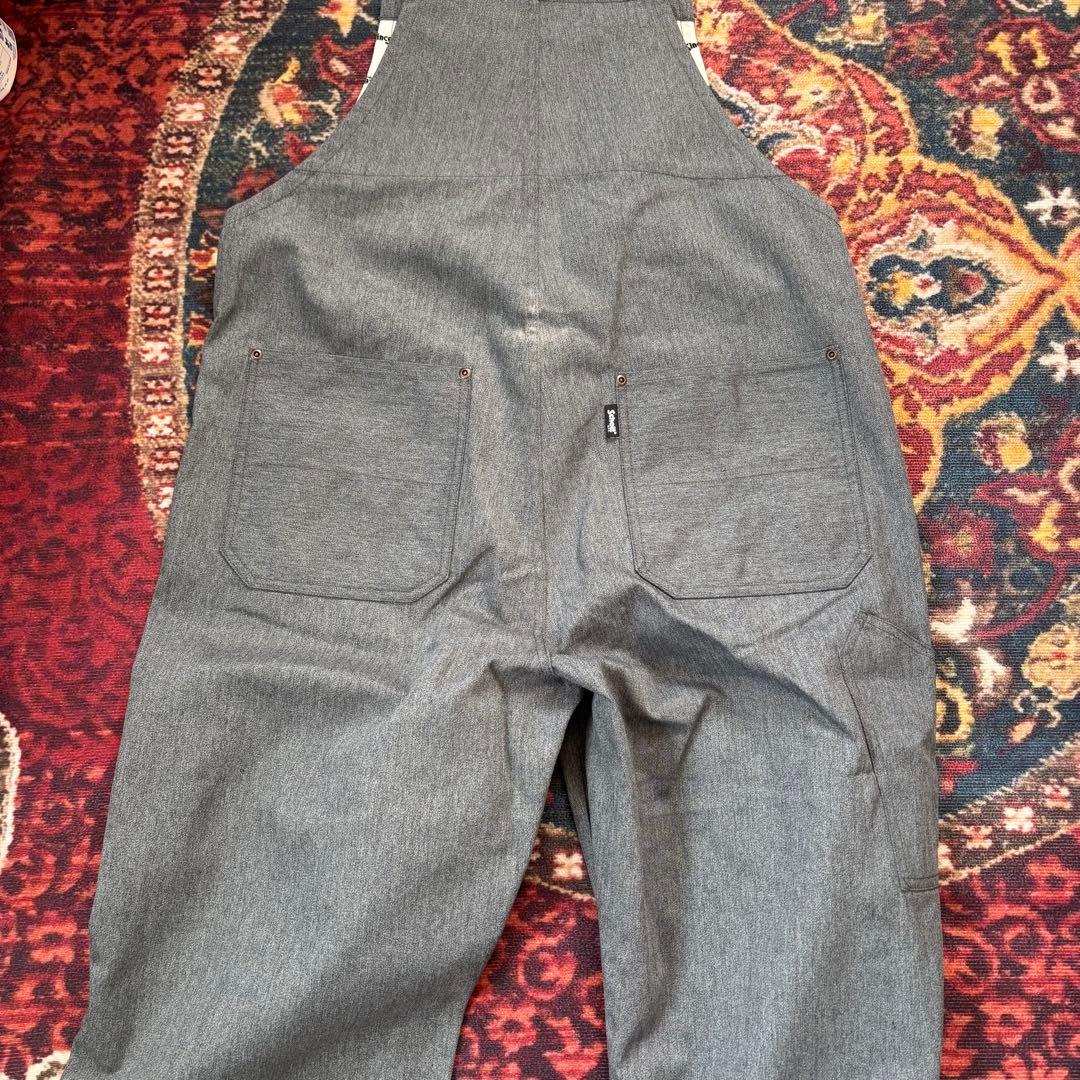Schott グレー オーバーオール　Lサイズ