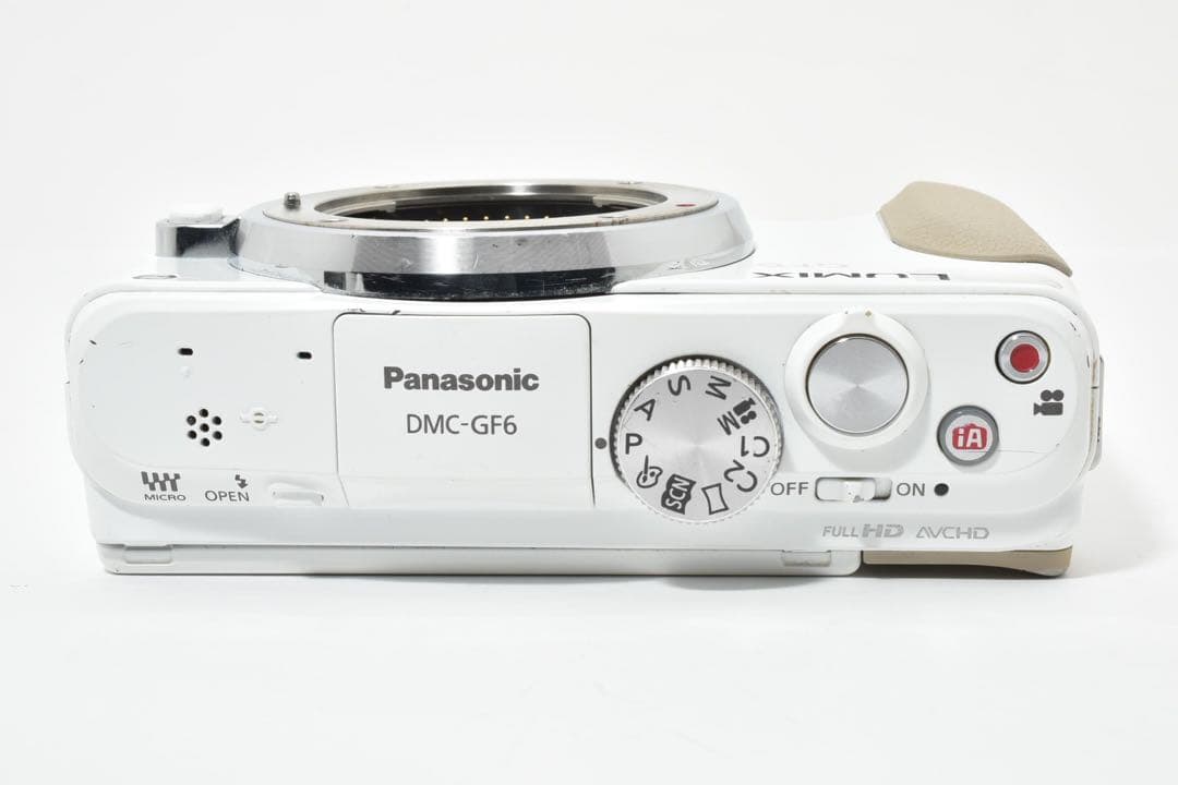 LUMIX DMC-GF6 ホワイト ミラーレス一眼