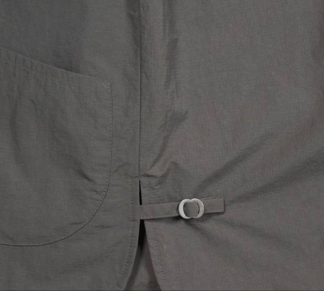 日本製　ARAN ベスト　チャコール　サイズ　5