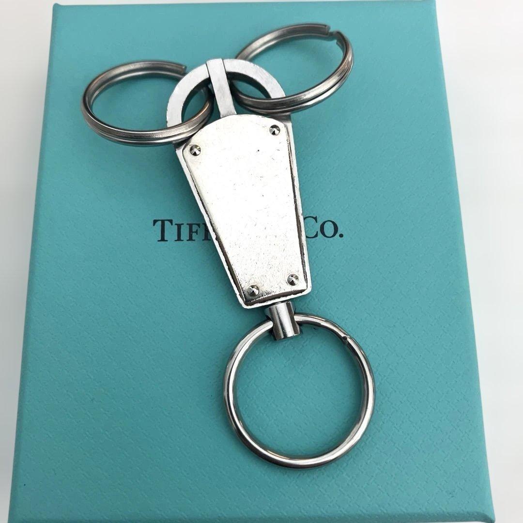 研磨済みTIFFANY & Co. ティファニー バレットキーリング SV925