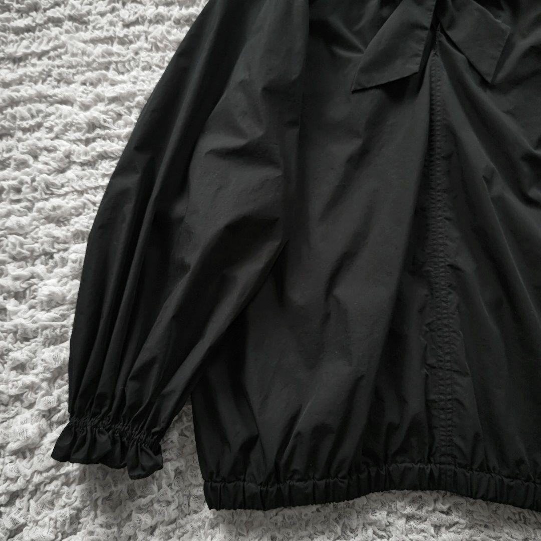 journal standard l'essage　リボンブラウス　ブラック