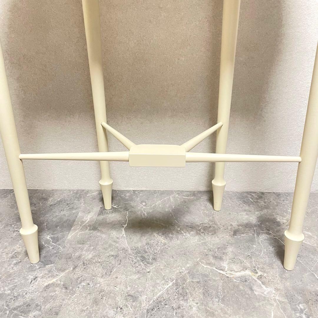 東海家具　Fleur コンソールテーブル 半円形 エレガント猫脚　アンティーク