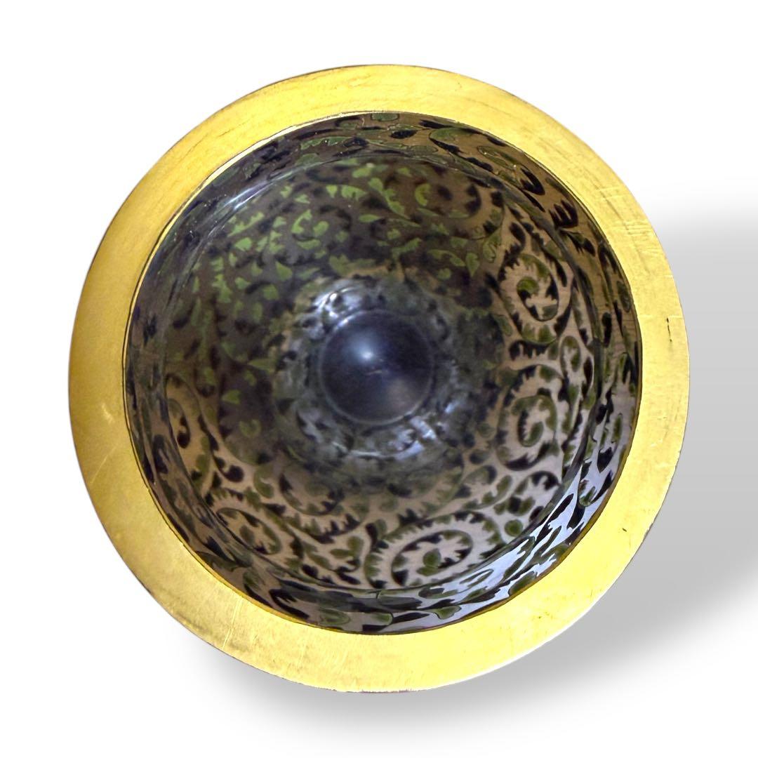 《入手困難&美品》雨宮喜能登作 窯彩硝子花瓶 共箱入 透明 クリア