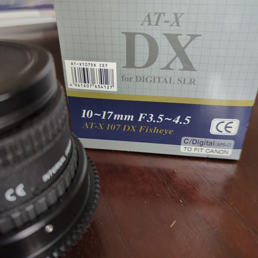 Tokina　Fisheyeレンズ10-17mm ズームギア付！