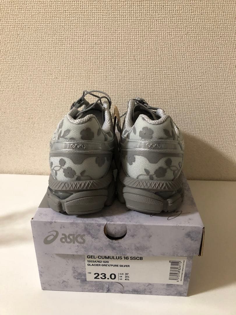 ASICS GEL-CUMULUS 16 SC SB 23.0cm グレー