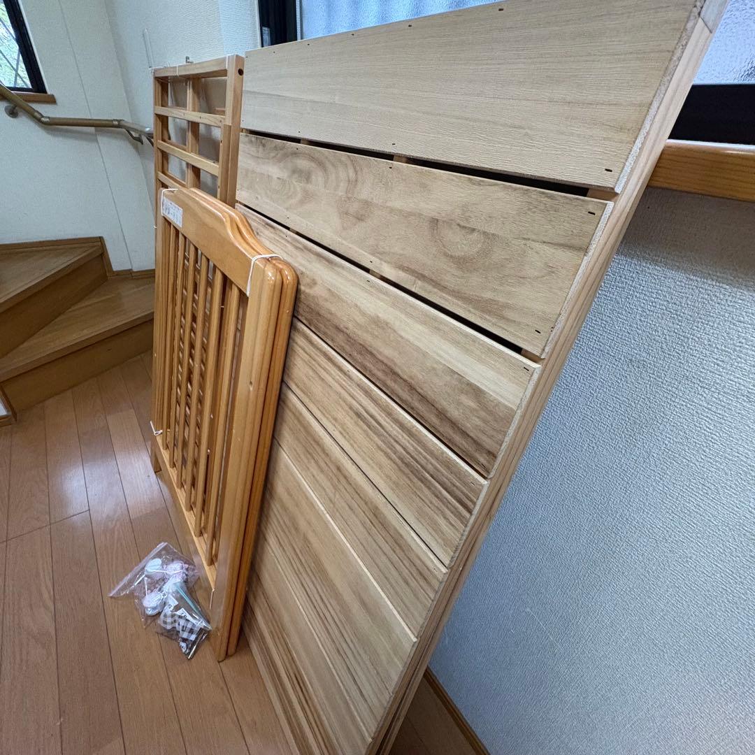 ベビーベッド ハイタイプ 床板すのこカトージ(KATOJI)ぐうぐうねんね付