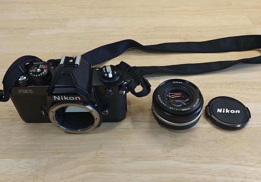 Nikon FM2 50mm F1.8レンズ