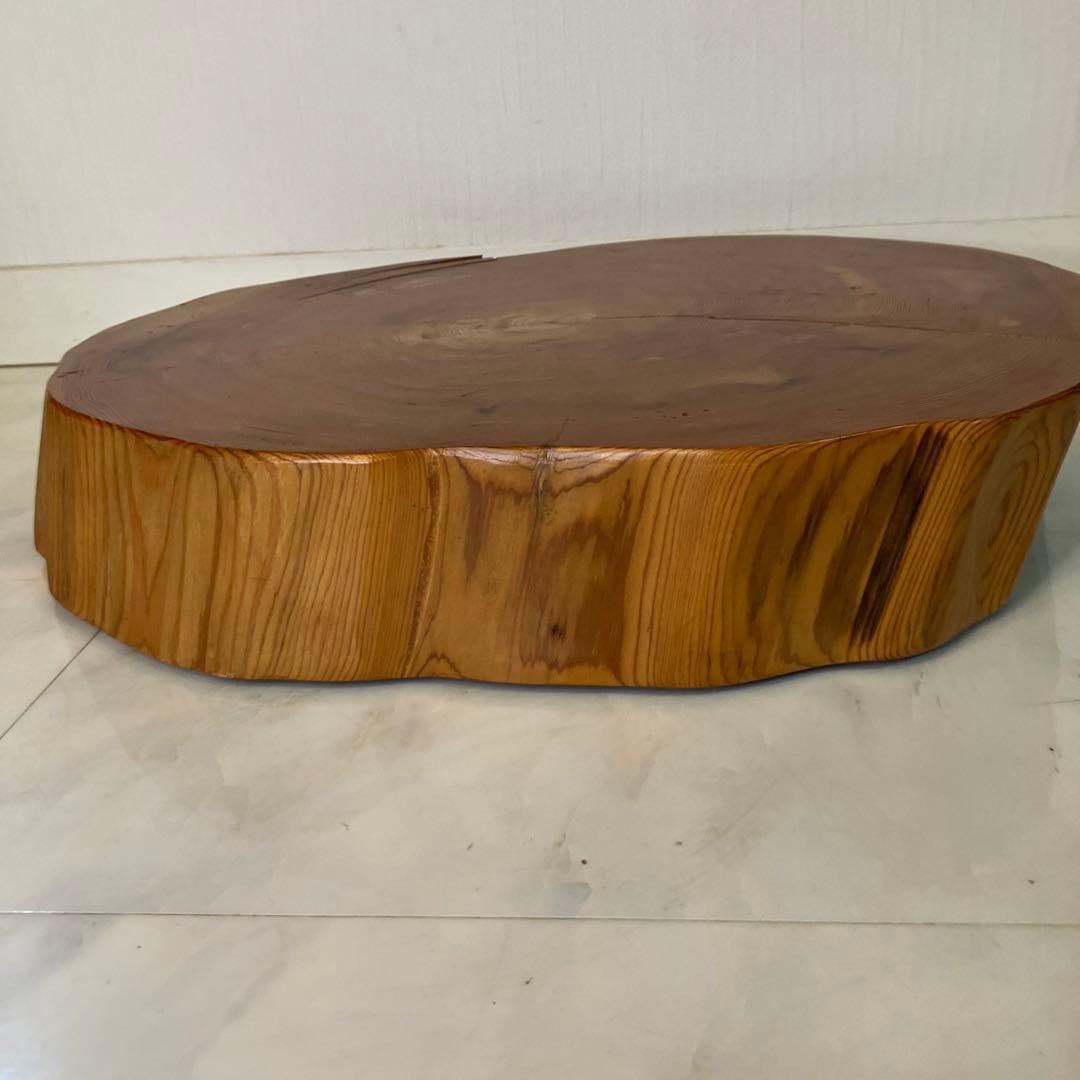 【特価】　屋久杉　台座付き　屋久杉壺　屋久杉台座セット　屋久杉工芸品　世界遺産