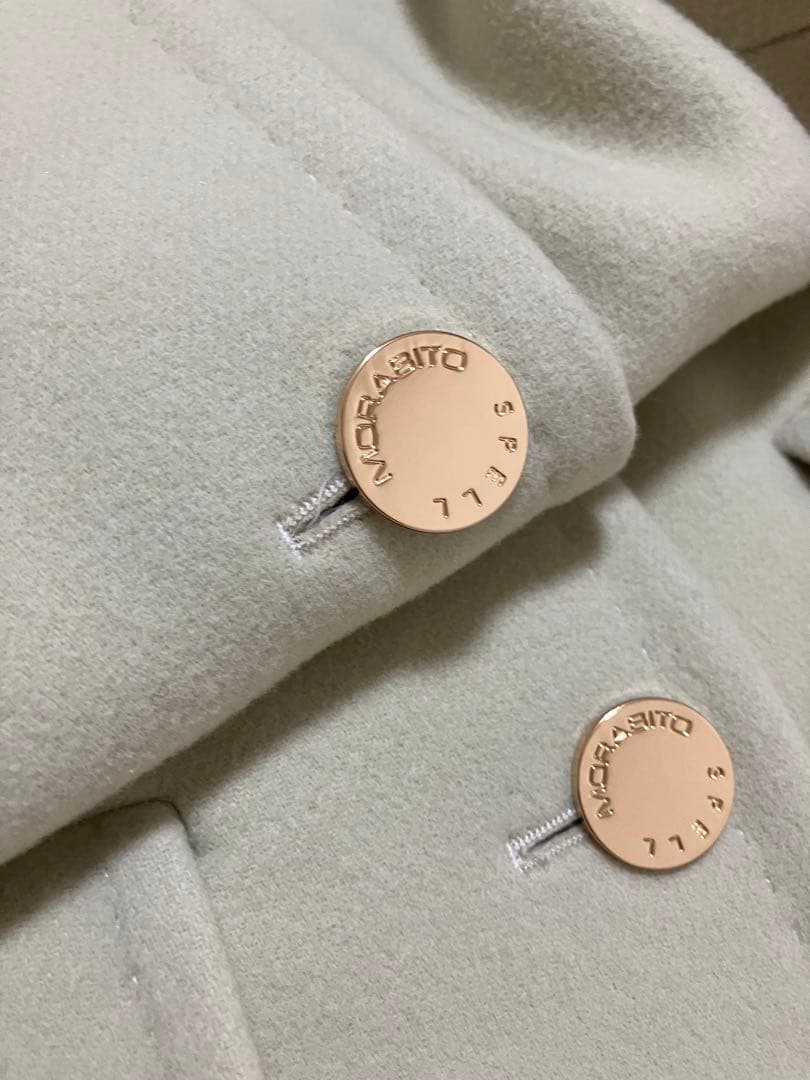 モラビトMORABITOコートMikako Nakamura緑m.filアナイ