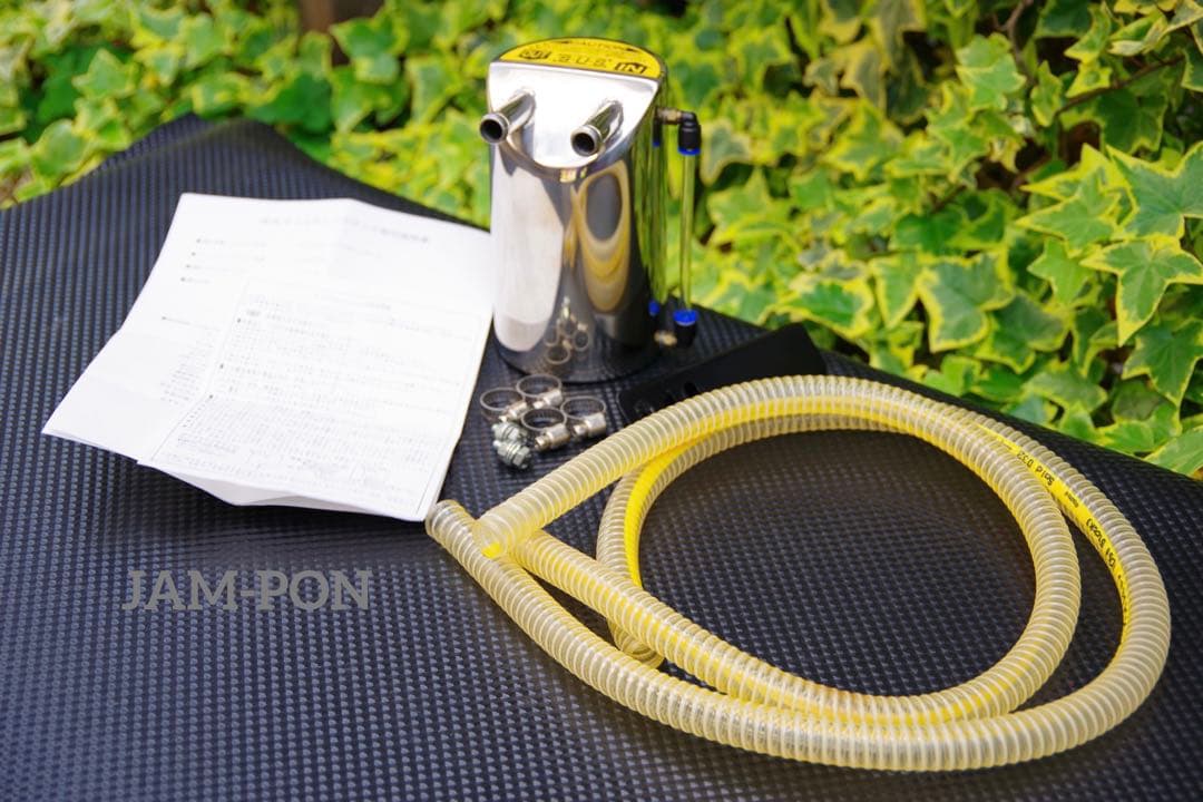 【超美品】WIN'S WORKS製/SUSオイルキャッチタンク デリカD:5