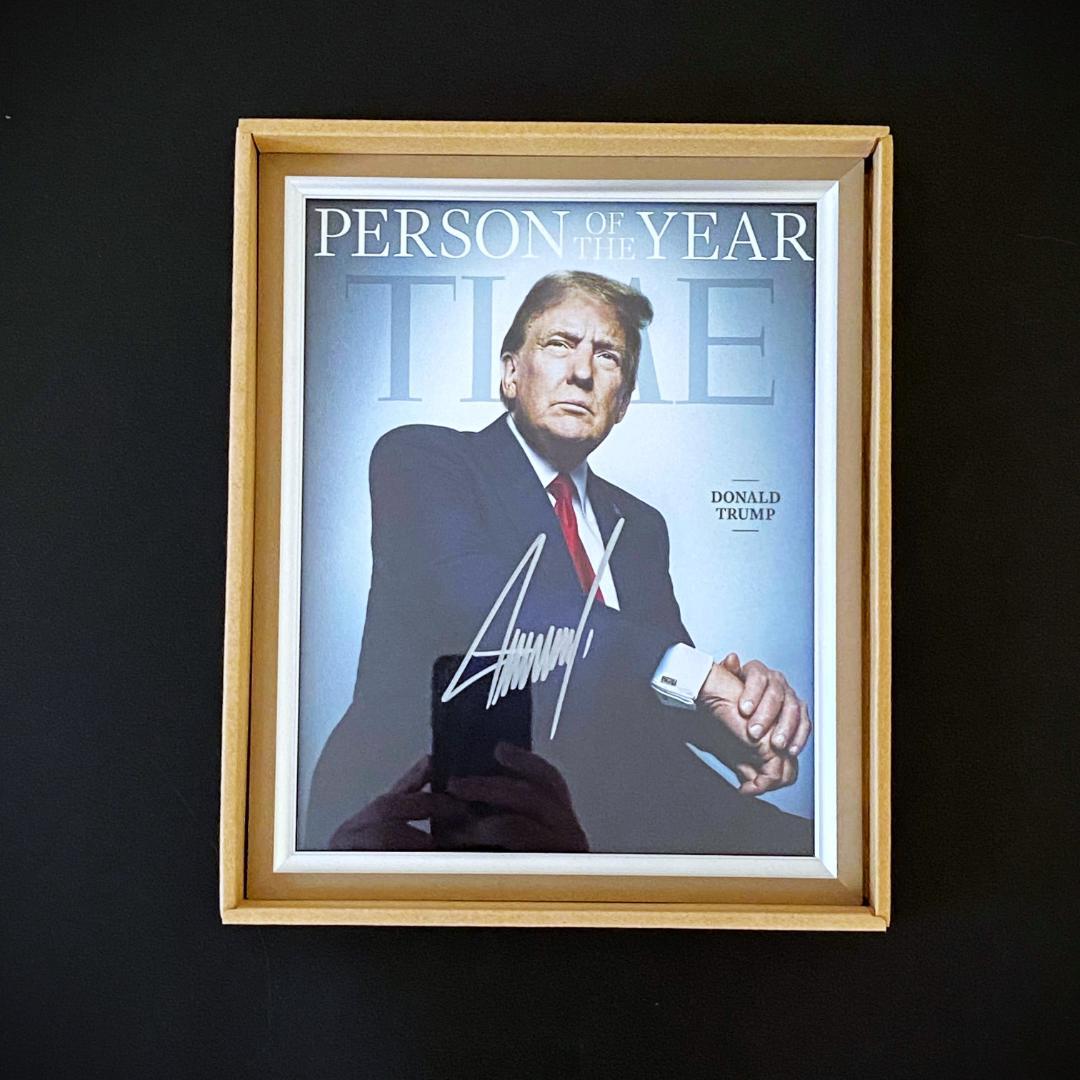 【レア】ドナルド・トランプ★直筆サイン入りフォト★証明書付