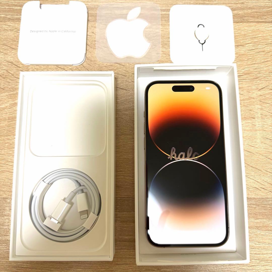 iPhone 14 pro 256GB ゴールド SIMフリー