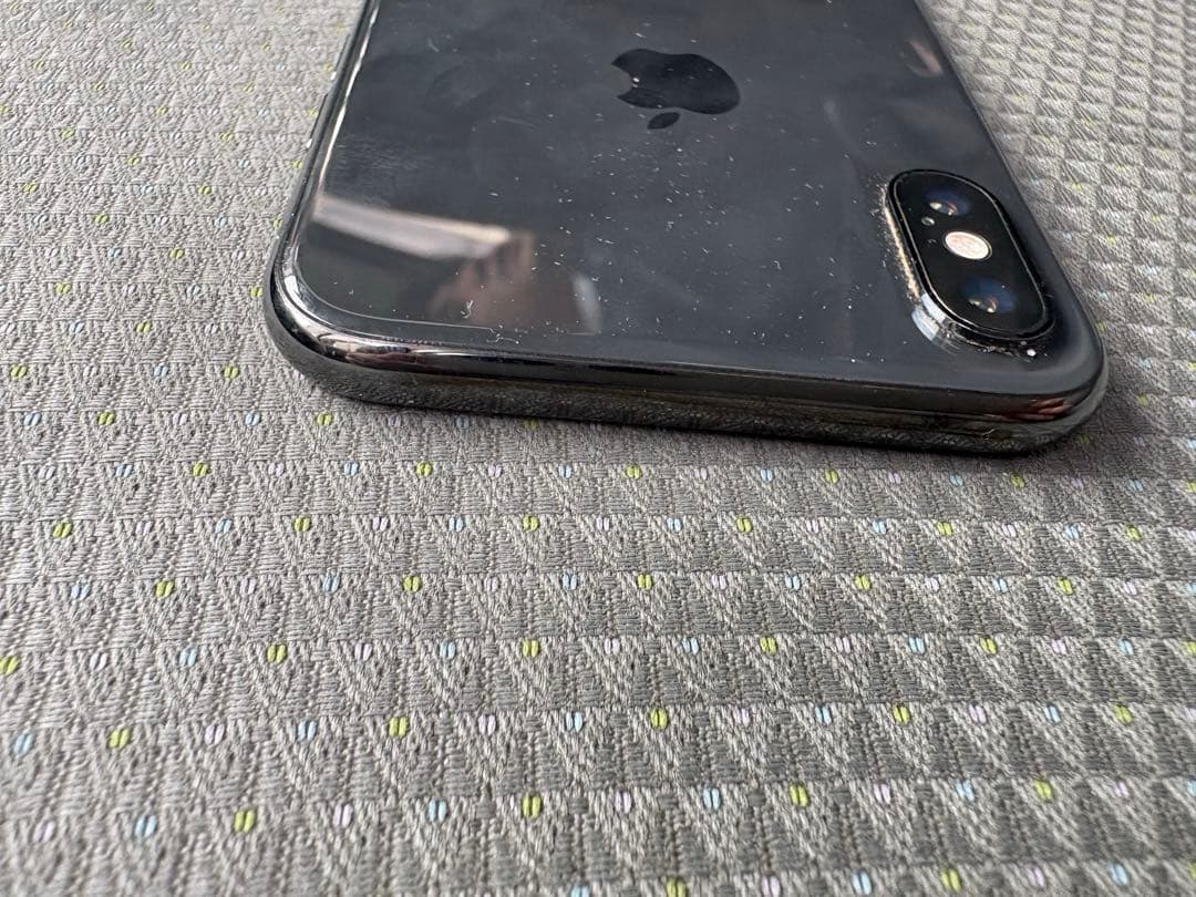 iPhoneX 256GB スペースグレイ　バッテリー残量83%