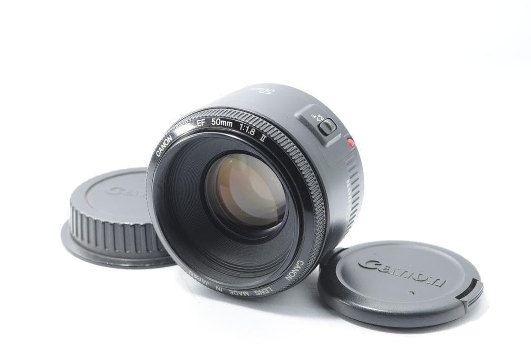 ポートレートに最適❤️Canon EF 50mm F1.8 II✨単焦点レンズ
