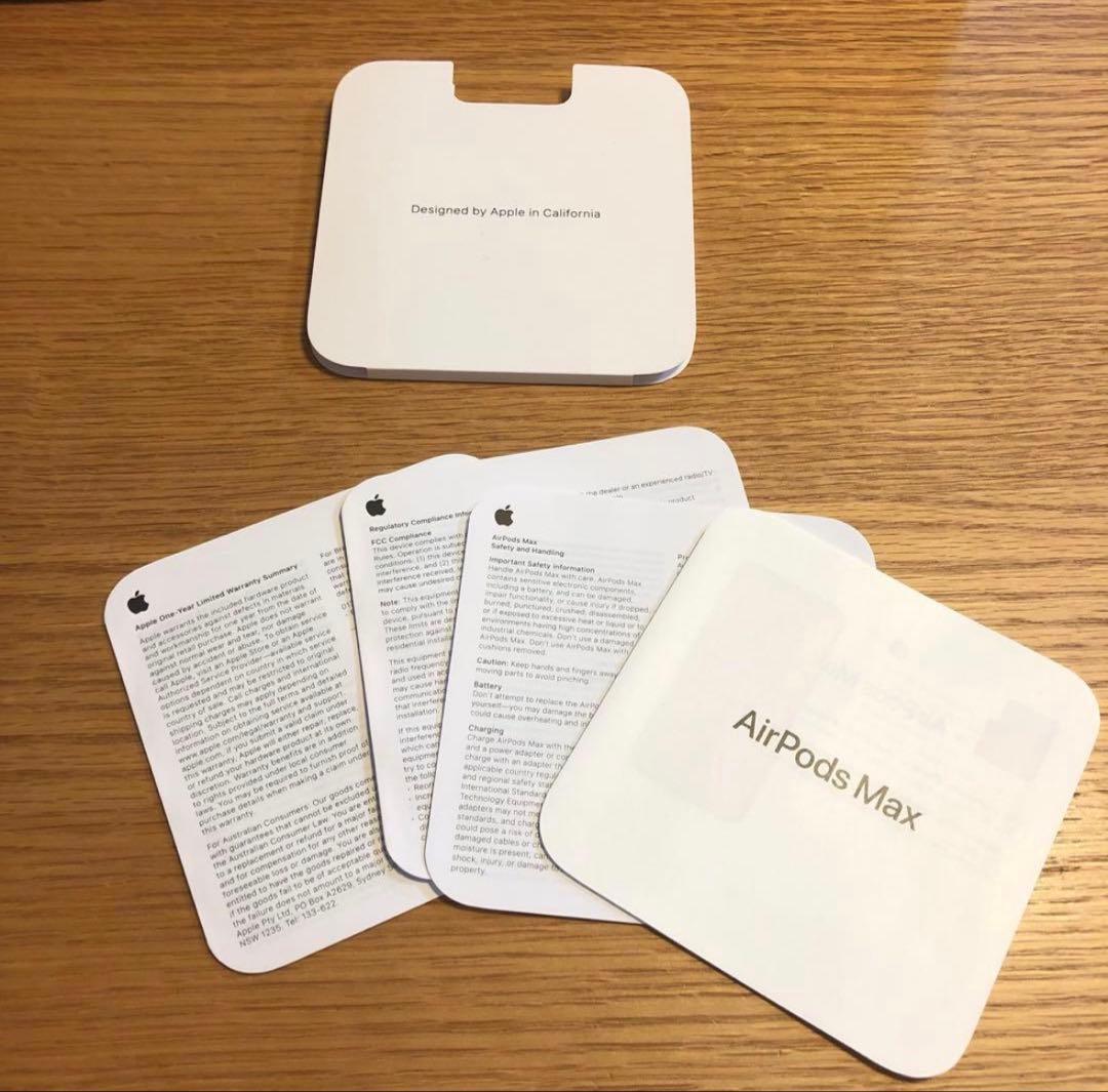 Apple純正品アップルAirPods MAX スペースグレイ スペースグレー