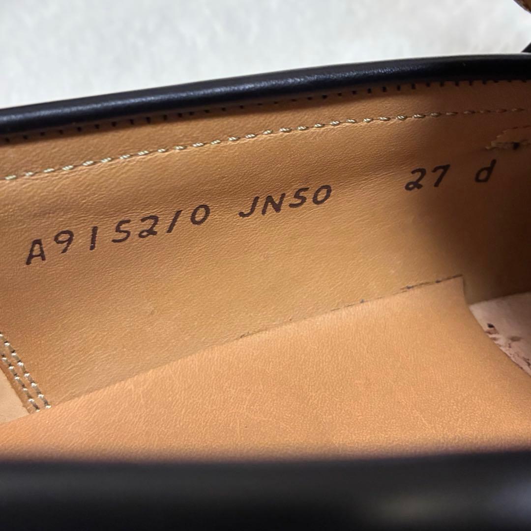 極美品　リーガル　JN50 ビットローファー　ブラック　レザー　金具　27cm