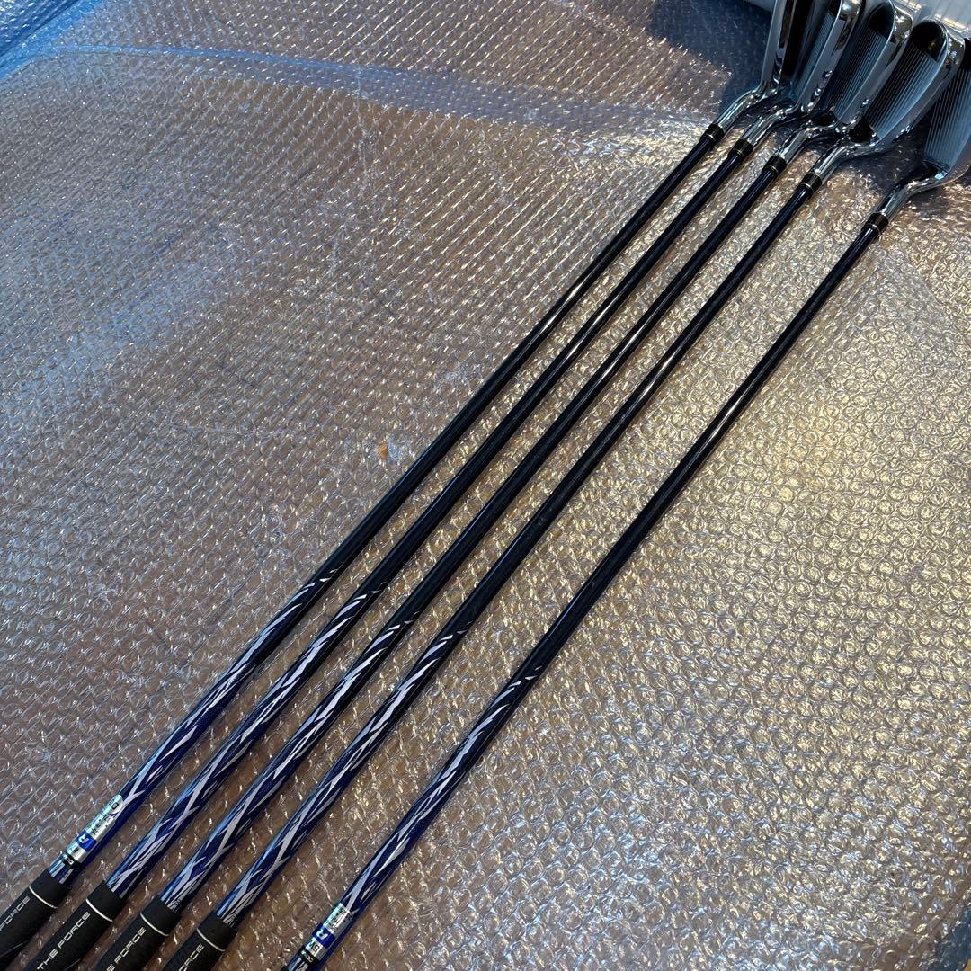 美品　マックレガー　MACTEC NV202 ドームアイアン5本セット