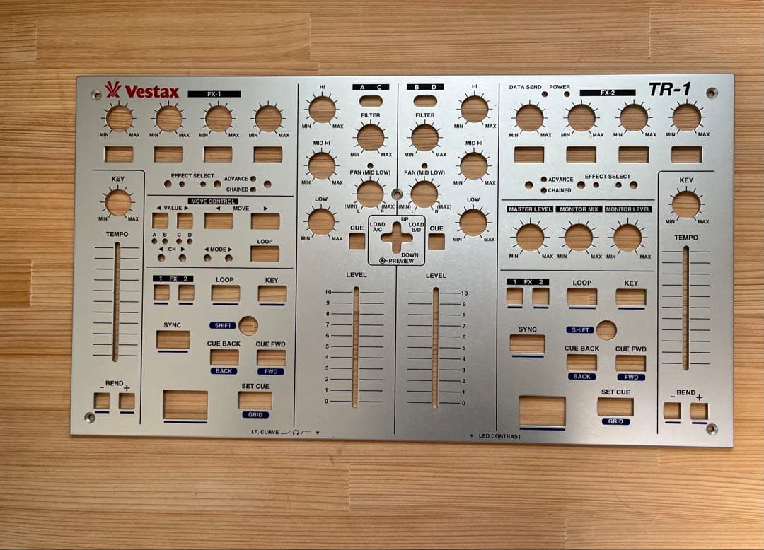 Vestax TR-1MKII DJコントローラー　ベスタクス