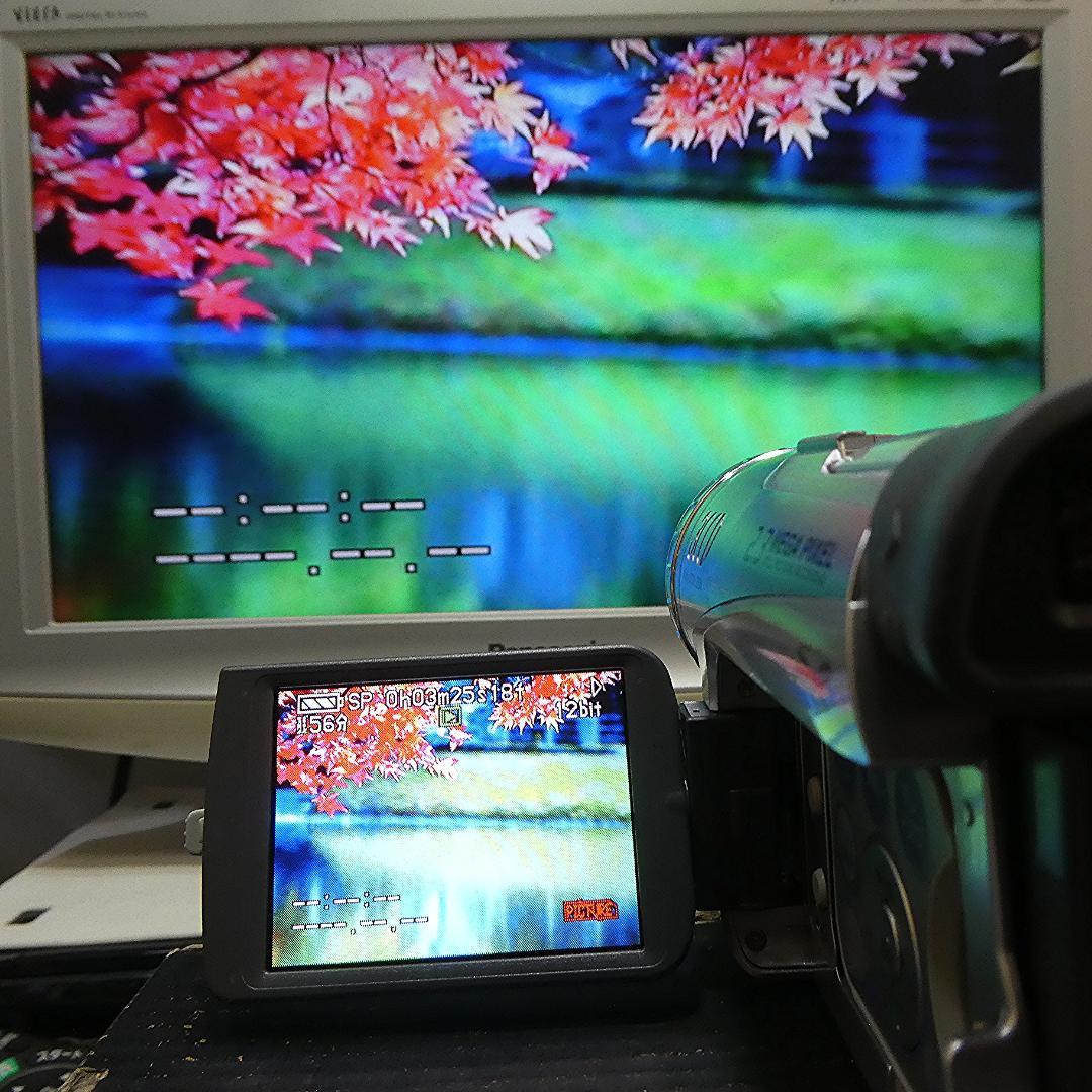 動作良好 パナソニック NV-GS200 MiniDVビデオDVDダビングに最適