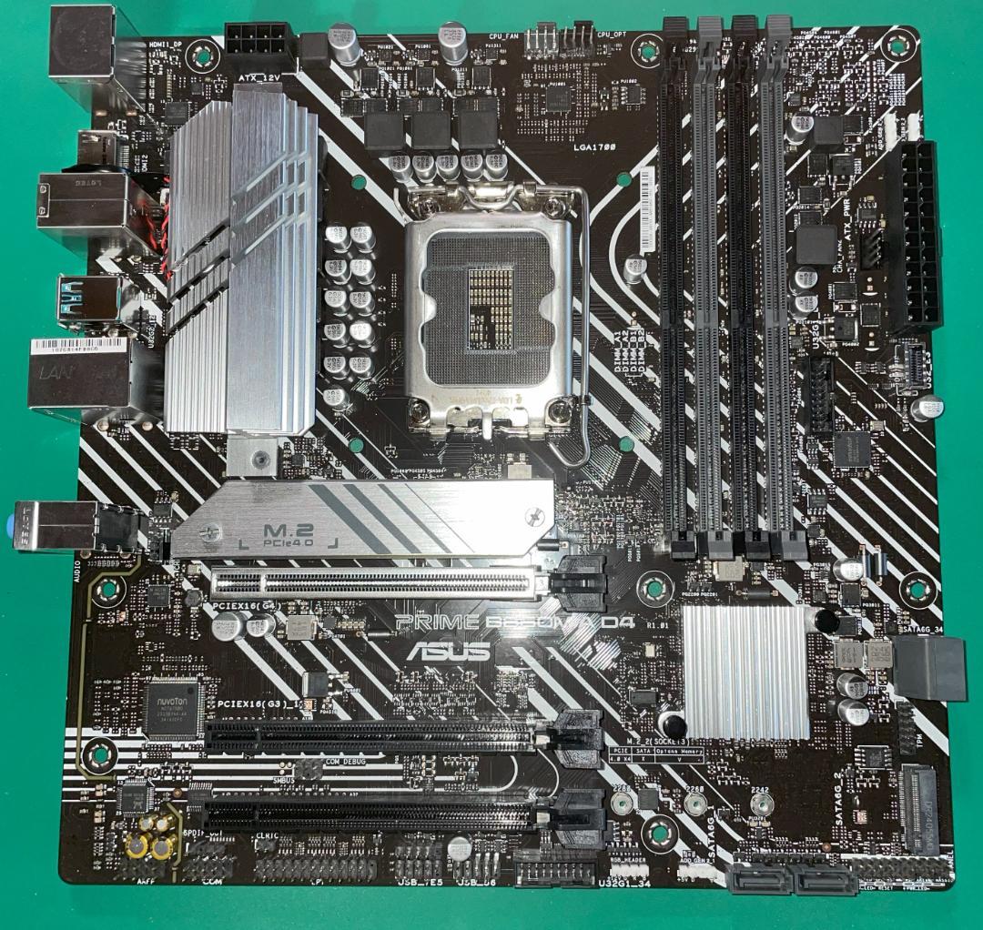 ASUS B660M-A D4　美品