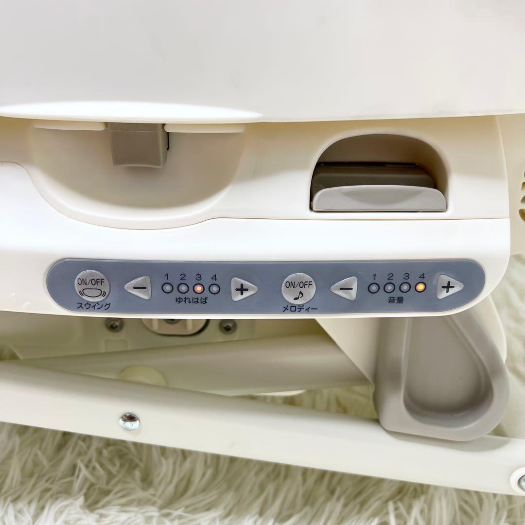 極美品 Combi ネムリラAT ハイローチェア 電動 バウンサー