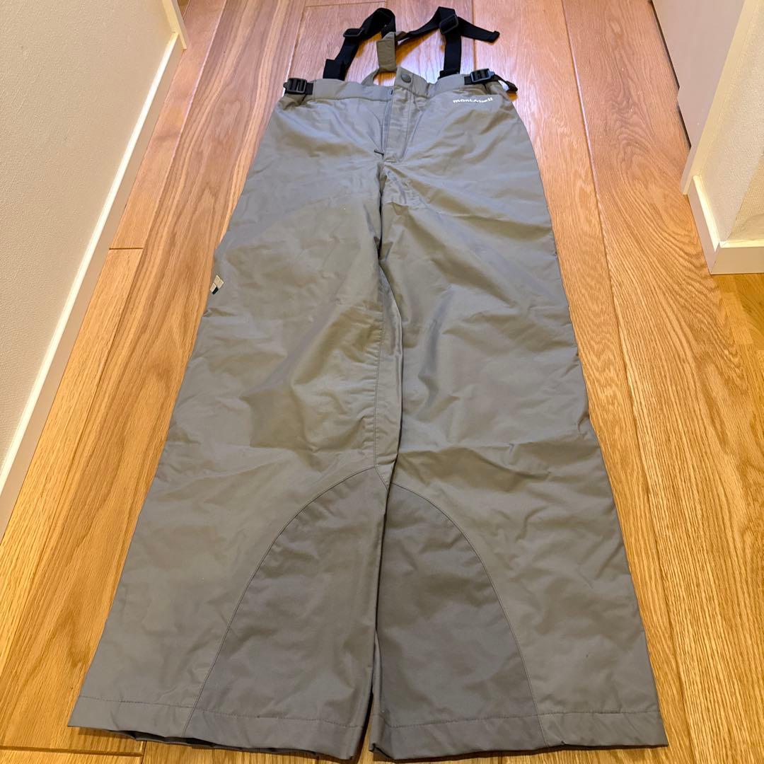 monbell 子ども用スキーウェア 緑色