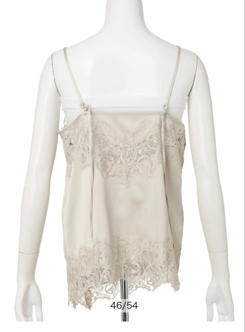 アルページュストーリー　レースサテンキャミ