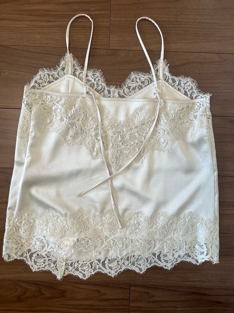 アルページュストーリー　レースサテンキャミ