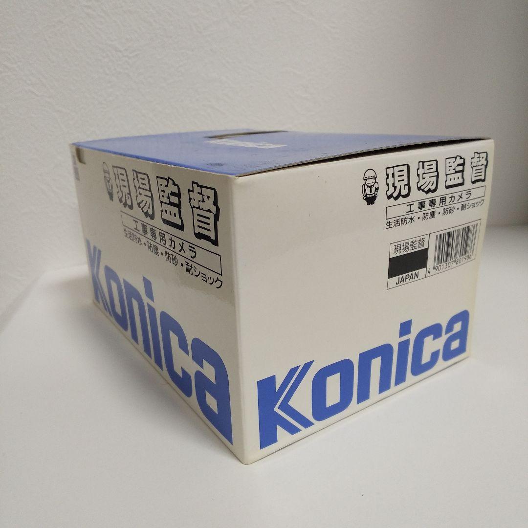 ①【新品/未使用】 フィルムカメラ Konica 現場監督 工事専用カメラ