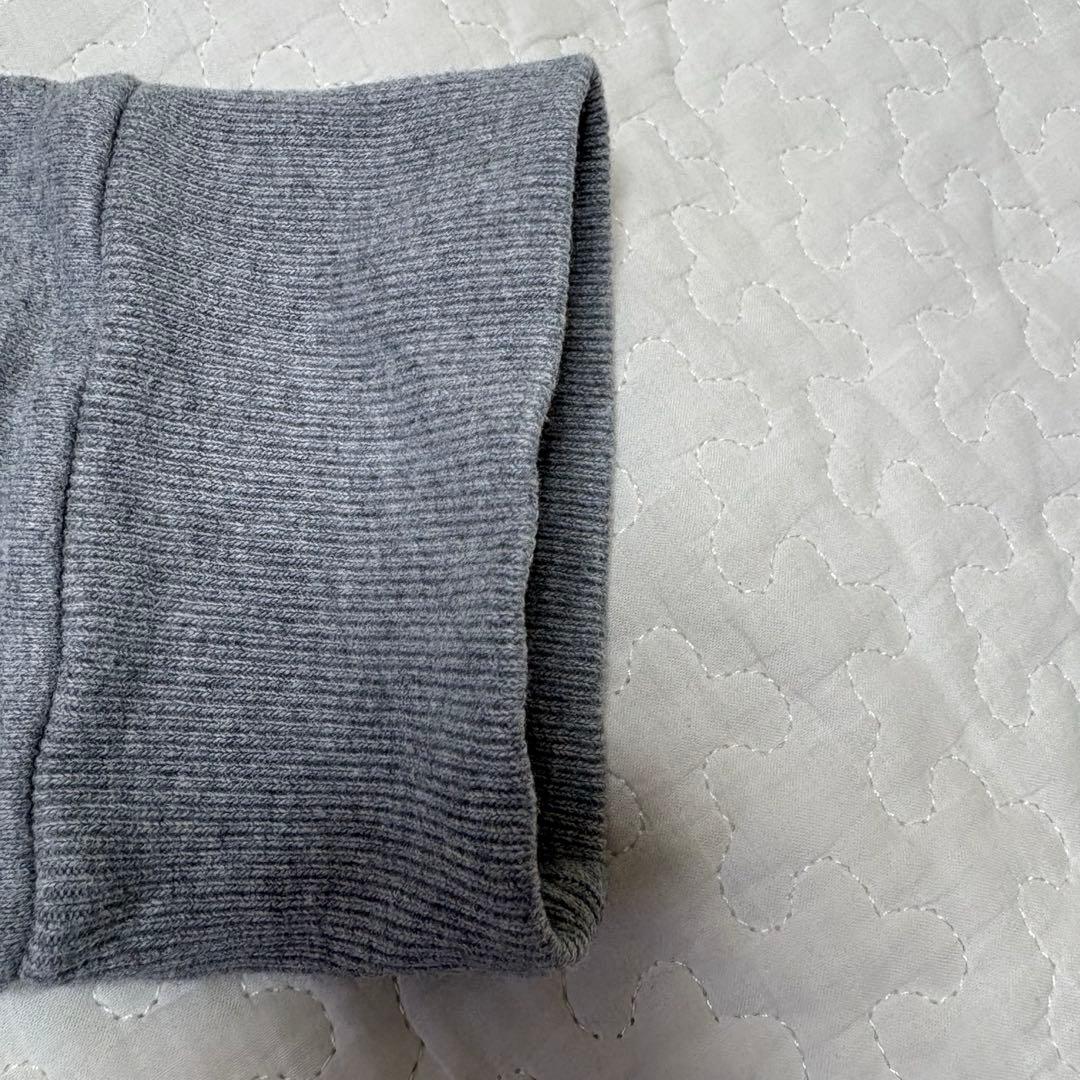 MAISON KITSUNÉ グレー クルーネック トレーナー メゾンキツネ Ｌ