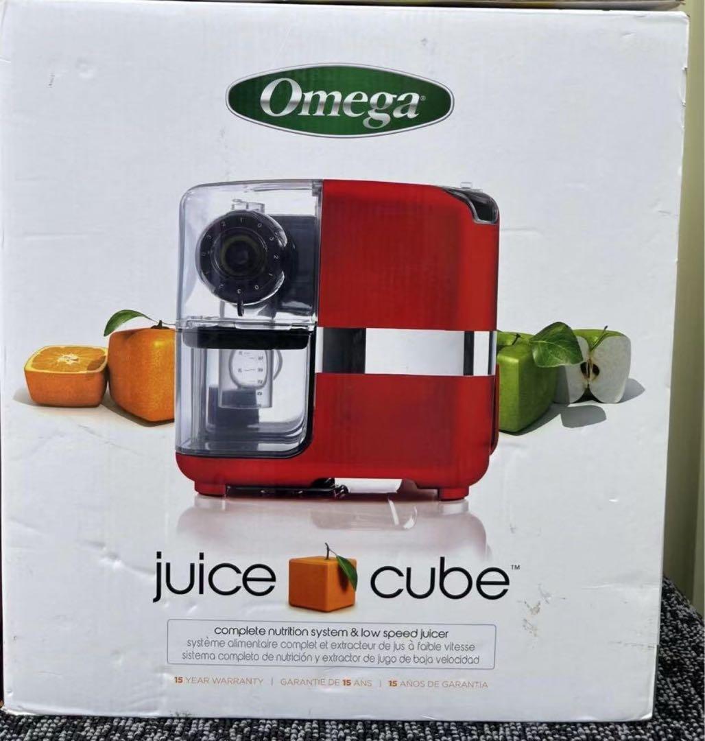 新品未使用 Omega juice cube スロージューサー