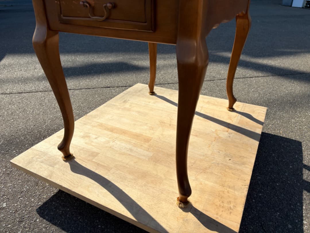 maruni　マルニ　マキシマム　サイドテーブル　昭和レトロ　猫脚　f936