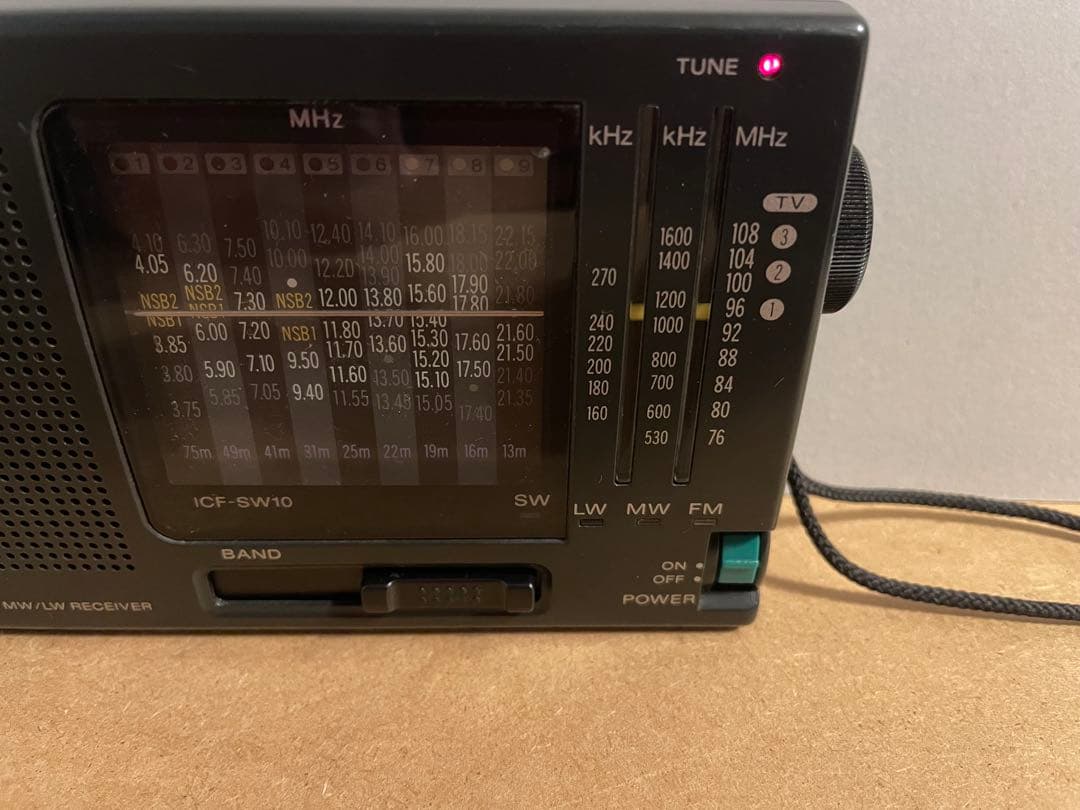 ラジオ・コンポ SONY ICF-SW10