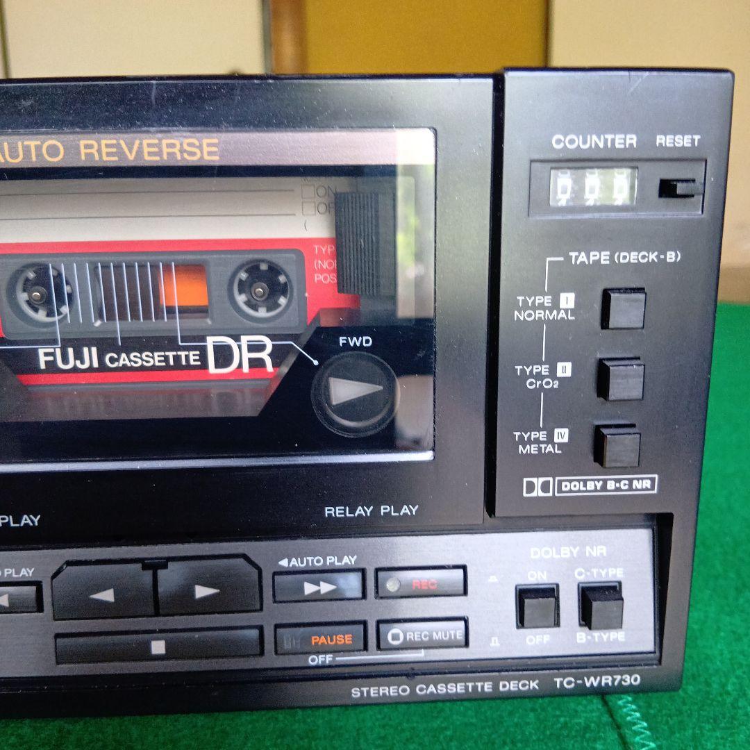 SONY TC-WR730オートリバースカセットデッキ
