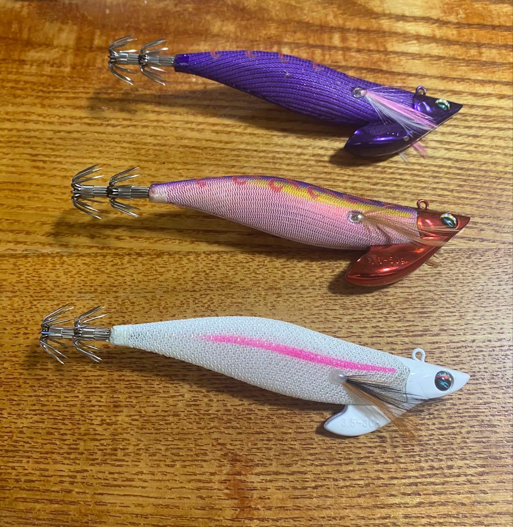 ティップラン EMERALDAS BOAT エギ12個 シンカー10個