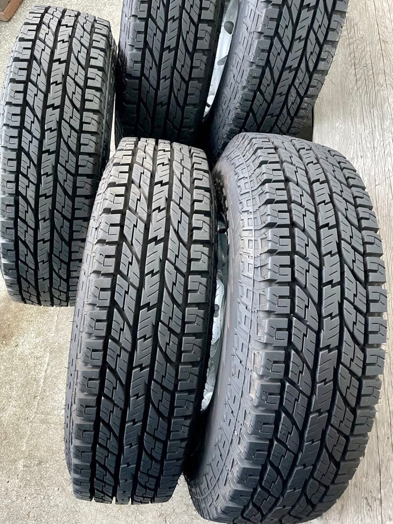 5本 ブラッドレーV ヨコハマ ジオランダー G015 A/T 16ランクル