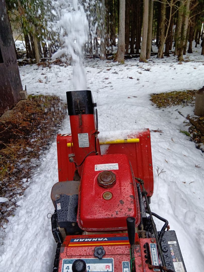 岩手発　除雪機ヤンマーysr80s　ジャンク扱い