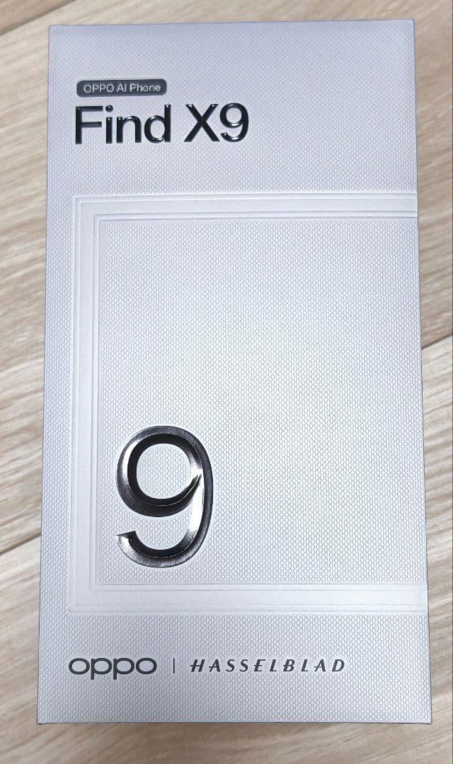【ほぼ未使用】OPPO Find X9 ブラック 国内版 限定BOX