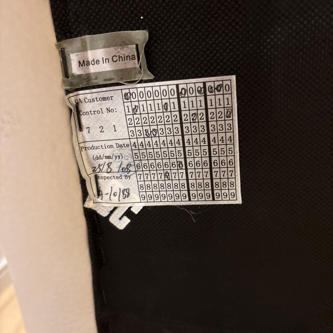 IDC大塚家具 L/SComfort-03 総革 オットマン スツール 白