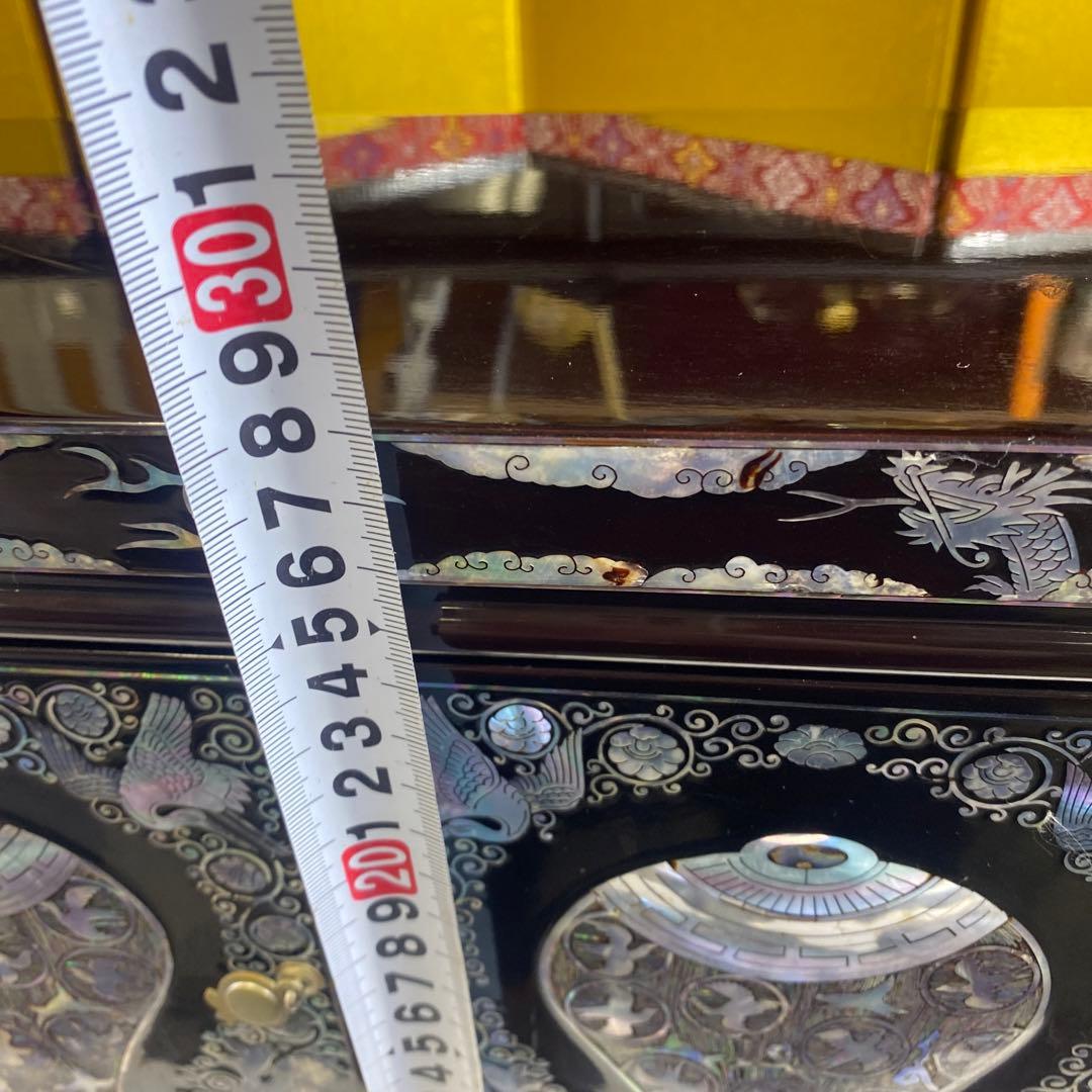 螺鈿，貝殻細工，宝石入り，小物入り，化粧箱、アクセサリーケース