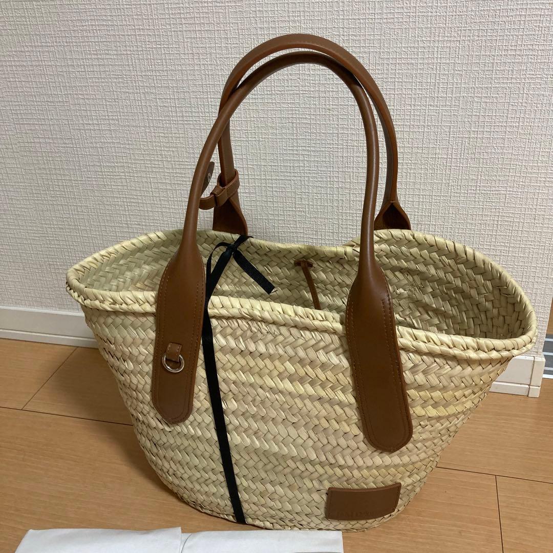 新品　J＆M DAVIDSON かごバッグ MEDIUM BASKET
